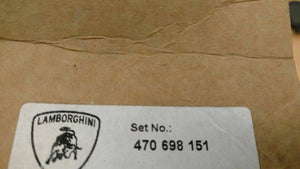 LAMBORGHINI AVENTADOR LP700 LP720 FRONT BRAKE PADS OEM NEW 470698151