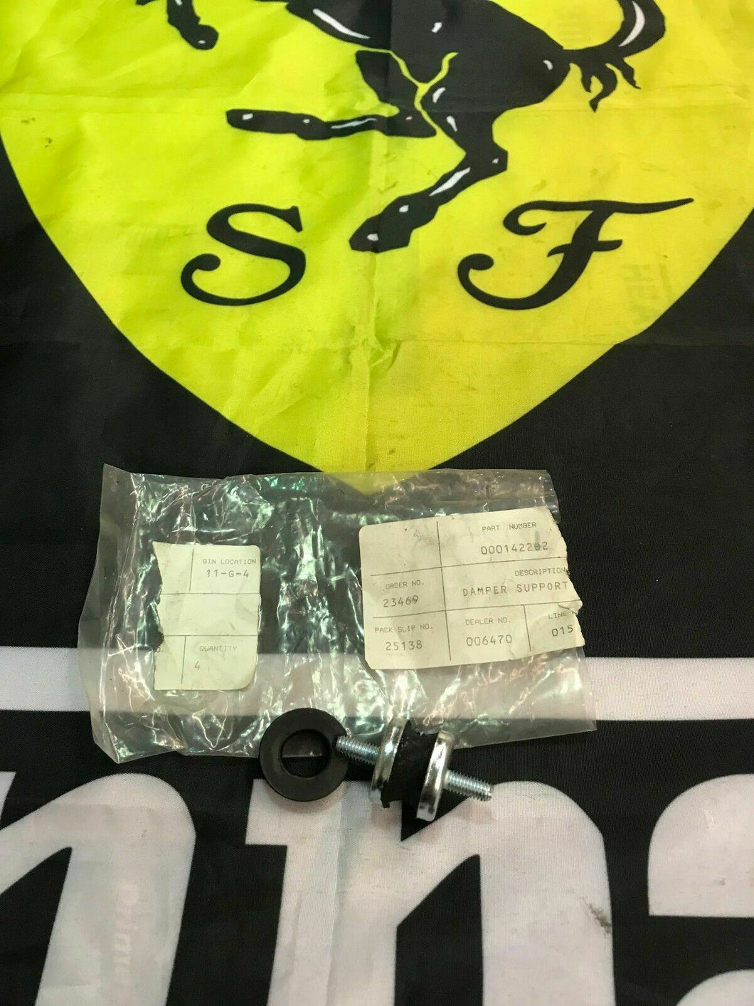 FERRARI 360  F430  458  550  599  612 DAMPER SUPPORT OEM NEW 142202