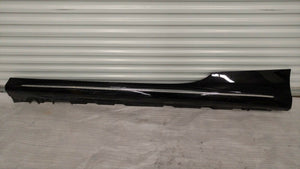 MERCEDES S63 S65 DRIVER LEFT SIDE ROCKER PANEL SKIRT COMPLETE OEM 2176980900