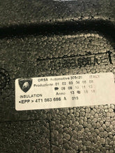 LAMBORGHINI HURACAN LP610 580 MATERIAL SOUND ABSORBER INSULATION OEM 4T1863666A