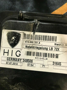 LAMBORGHINI HURACAN LP610 EMERGENCY RELEASE WITH BOWDEN CABLE OEM 4T0880701A