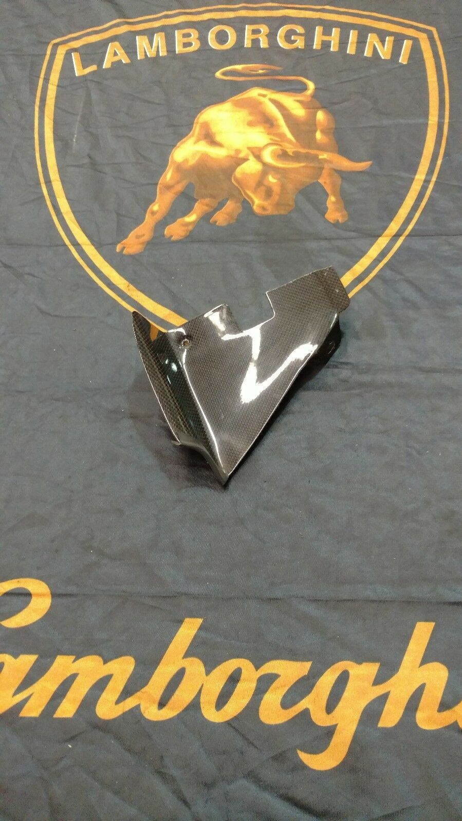 LAMBORGHINI MURCIELAGO LP640 REAR RIGHT CARBON ENGINE BAY COVER OEM 418103555A
