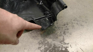 LAMBORGHINI GALLARDO SPYDER REAR ENGINE BAY SOFT TOP LINING TUB PANEL TRUNK OEM