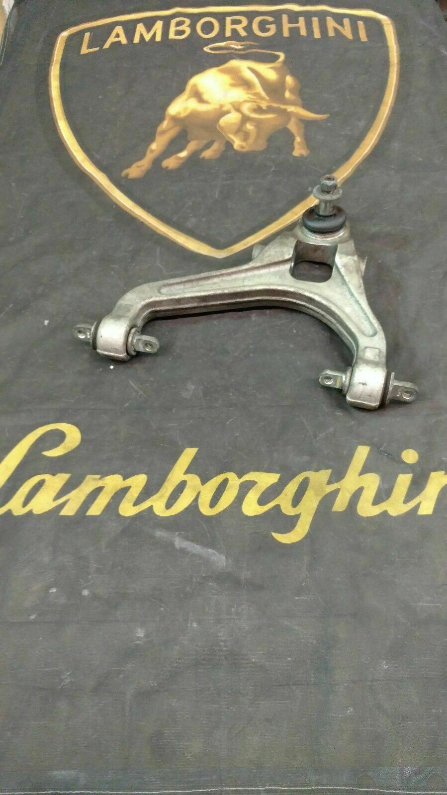 LAMBORGHINI GALLARDO FRONT LEFT DRIVER SIDE UPPER CONTROL ARM OEM 400407505