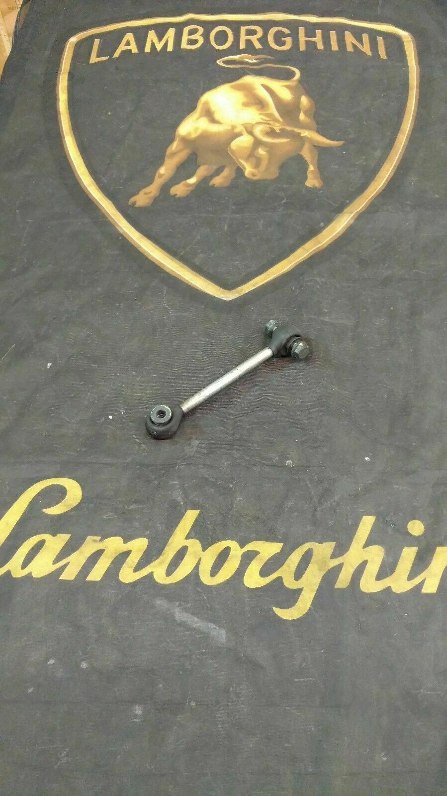 LAMBORGHINI GALLARDO FRONT SWAY BAR CONNECTING LINK ROD OEM 400411317A W/BOLT