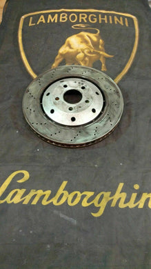 LAMBORGHINI GALLARDO FRONT LEFT DRIVER SIDE BRAKE DISC ROTOR OEM 400615301B