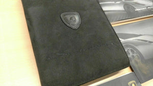 LAMBORGHINI GALLARDO SUPERLEGGERA 2008 OWNERS MANUAL SET ALCANTARA CASE OEM