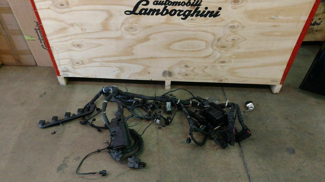 LAMBORGHINI HURACAN REAR ENGINE WIRING HARNESS COMPLETE ASSEMBLY OEM 4S8971713