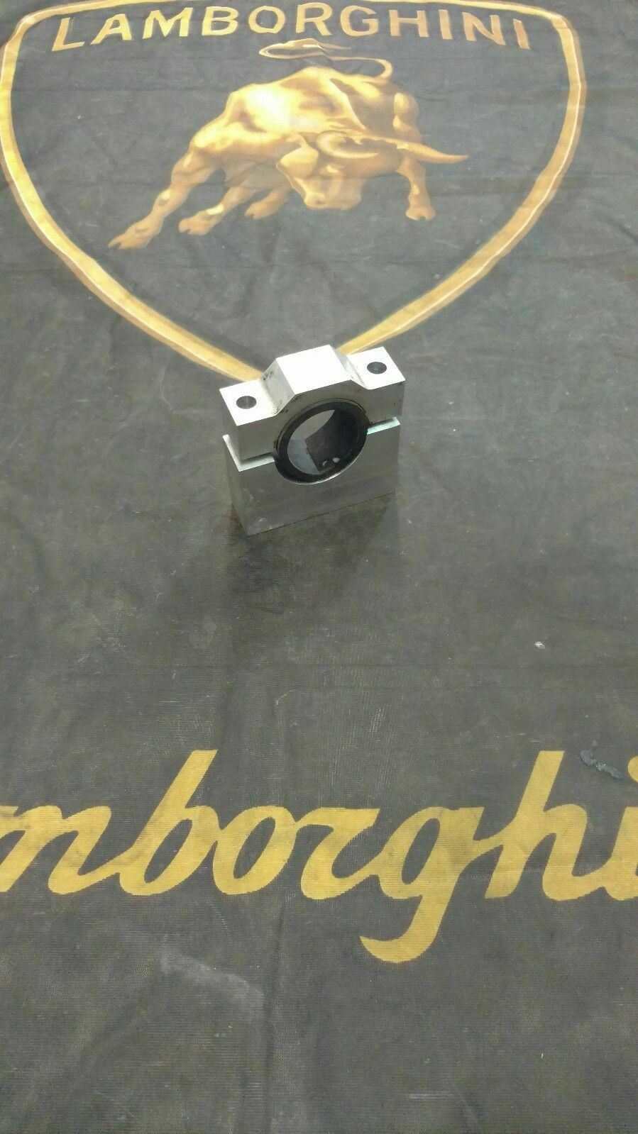 LAMBORGHINI MURCIELAGO STEERING RACK PINION MOUNT BEARING BRACKET OEM 410422761A
