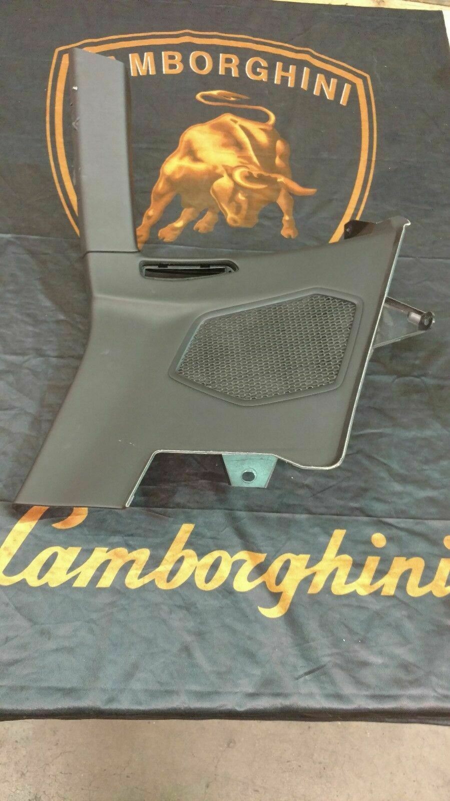 LAMBORGHINI HURACAN PASSENGER RIGHT SIDE REAR INTERIOR B PILLAR TRIM OEM