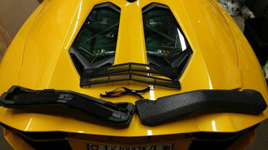 LAMBORGHINI AVENTADOR ROADSTER WIND DEFLECTOR WIND BLOCKER ASSEMBLY OEM