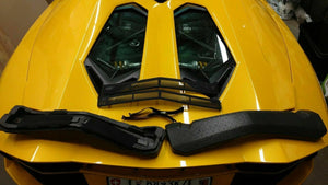 LAMBORGHINI AVENTADOR ROADSTER WIND DEFLECTOR WIND BLOCKER ASSEMBLY OEM