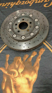 AUDI R8 HURACAN LP560 REAR LEFT DRIVER SIDE CARBON CERAMIC BRAKE DISC ROTOR OEM