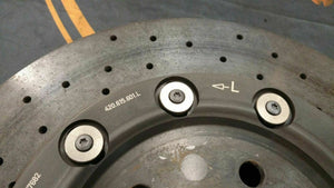 AUDI R8 HURACAN LP560 REAR LEFT DRIVER SIDE CARBON CERAMIC BRAKE DISC ROTOR OEM