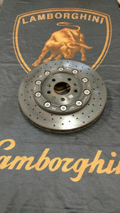 AUDI R8 HURACAN LP560 REAR RIGHT PASSENGER SIDE CARBON CERAMIC BRAKE DISC OEM