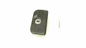 LAMBORGHINI GALLARDO LP560 LP570 CARBON FIBER GLOVE BOX HANDLE OEM 401858414