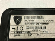 LAMBORGHINI AVENTADOR LP700 EMERGENCY RELEASE LATCH HANDLE OEM 475880701D