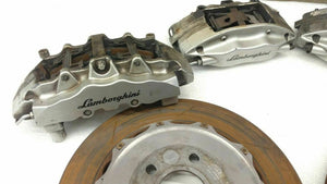 LAMBORGHINI GALLARDO LP560 LP570 BRAKE DISC CALIPER SET ASSEMBLY OEM COMPLETE