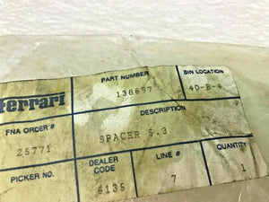 FERRARI 348 MONDIAL SPACER 5.3 MM OEM 138697