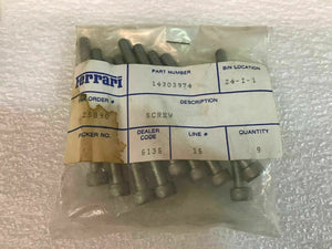 FERARRI F50 F12 TDF CLUTCH CONTROL SCREW BOLT OEM NEW 14303974