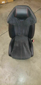 LAMBORGHINI HURACAN PASSENGER RIGHT SEAT BLACK LEATHER & ALCANTARA OEM 4T0881022