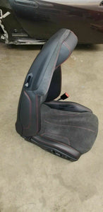 LAMBORGHINI HURACAN PASSENGER RIGHT SEAT BLACK LEATHER & ALCANTARA OEM 4T0881022