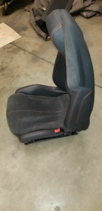 LAMBORGHINI HURACAN PASSENGER RIGHT SEAT BLACK LEATHER & ALCANTARA OEM 4T0881022