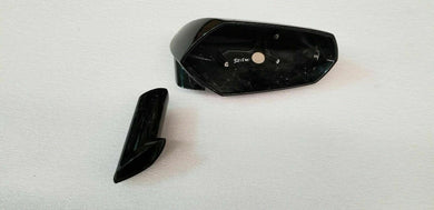 LAMBORGHINI AVENTADOR PASSENGER RIGHT SIDE MIRROR SHELLS OEM 471857508B