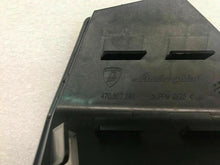 LAMBORGHINI AVENTADOR FRONT BUMPER DRIVER LEFT SIDE GRILL GRID NEW OEM 470807681