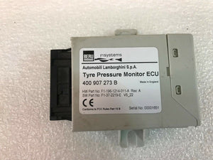 LAMBORGHINI GALLARDO LP550 560 570 SL TPMS TIRE PRESSURE CONTROL OEM 400907273B