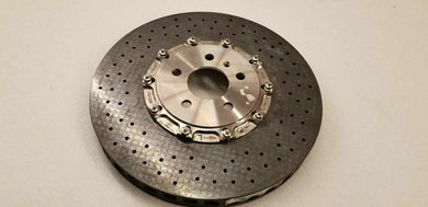 LAMBORGHINI GALLARDO FRONT DRIVER CARBON CERAMIC BRAKE DISC ROTOR OEM 400615301E