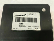 MCLAREN MP4-12C PARKING BRAKE ECU CONTROL UNIT OEM 11M0934CP.03 11M0934CP