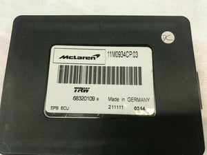 MCLAREN MP4-12C PARKING BRAKE ECU CONTROL UNIT OEM 11M0934CP.03 11M0934CP