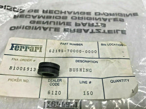 FERRARI 348 CENTER TUNNEL BUSHING OEM 62195700