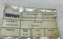FERRARI 308 328 348 355 360 512 TESTAROSSA EXHAUST SYSTEM WASHER OEM 106850