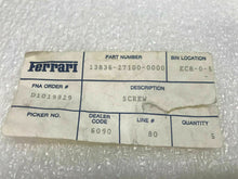 FERRARI 348 F40 OVERSUPPLY SYSTEM SCREW BOLT OEM 13836271