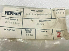 FERRARI 348 430 456 488 550 575 355 SHIELD AND WHEELHOUSE BLOCK OEM 14215480