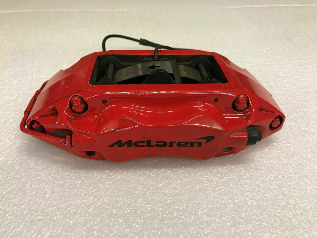 MCLAREN MP4-12C REAR RIGHT PASSENGER SIDE BRAKE CALIPER RED OEM 11C0566CP