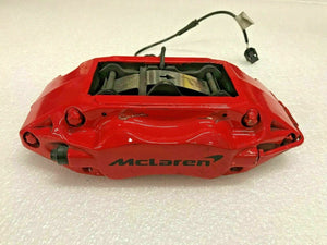 MCLAREN MP4-12C REAR LEFT DRIVER SIDE BRAKE CALIPER RED OEM 11C0067CP