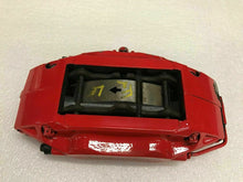 MCLAREN MP4-12C FRONT LEFT DRIVER SIDE BRAKE CALIPER RED OEM 11C0563CP