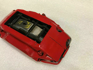 MCLAREN MP4-12C FRONT LEFT DRIVER SIDE BRAKE CALIPER RED OEM 11C0563CP