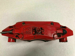 MCLAREN MP4-12C FRONT LEFT DRIVER SIDE BRAKE CALIPER RED OEM 11C0563CP