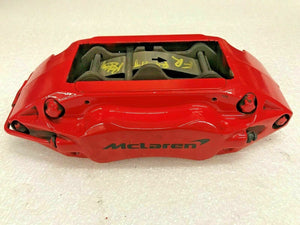 MCLAREN MP4-12C FRONT RIGHT PASSENGER SIDE BRAKE CALIPER RED OEM 11C0564CP
