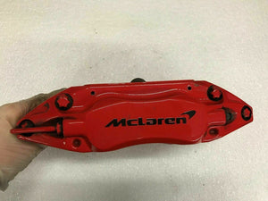 MCLAREN MP4-12C FRONT RIGHT PASSENGER SIDE BRAKE CALIPER RED OEM 11C0564CP