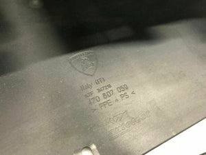 LAMBORGHINI AVENTADOR FRONT BUMPER LIP SPOILER SPLITTER OEM 470807059