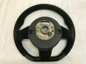 LAMBORGHINI GALLARDO LP560 SL STEERING WHEEL CARBON FIBER SUEDE OEM 400419091Q