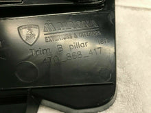 LAMBORGHINI HURACAN LP610 DRIVER LEFT SIDE INTERIOR B-PILLAR OEM 4T0868417A