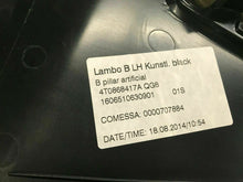 LAMBORGHINI HURACAN LP610 DRIVER LEFT SIDE INTERIOR B-PILLAR OEM 4T0868417A