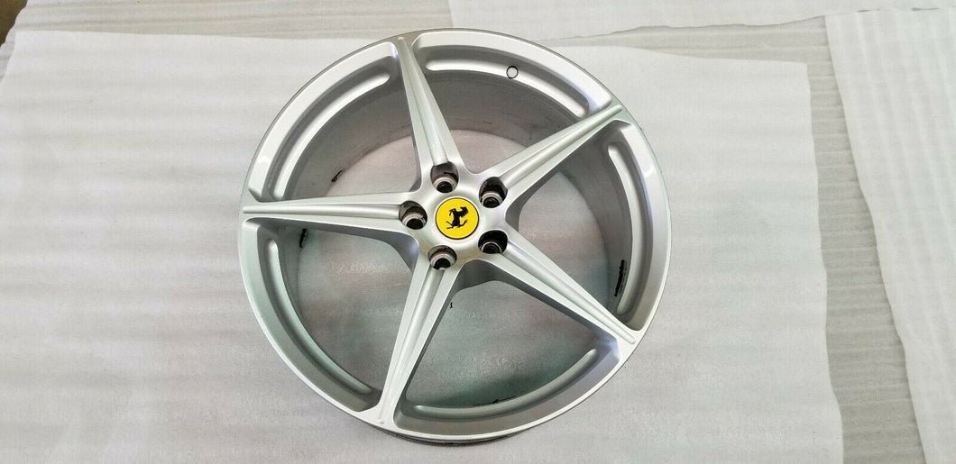 FERRARI 458 ITALIA COUPE SPIDER REAR WHEEL RIM OEM 255226