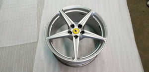 FERRARI 458 ITALIA COUPE SPIDER REAR WHEEL RIM OEM 255226